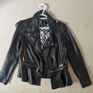 Ted Baker London Leather Jacket